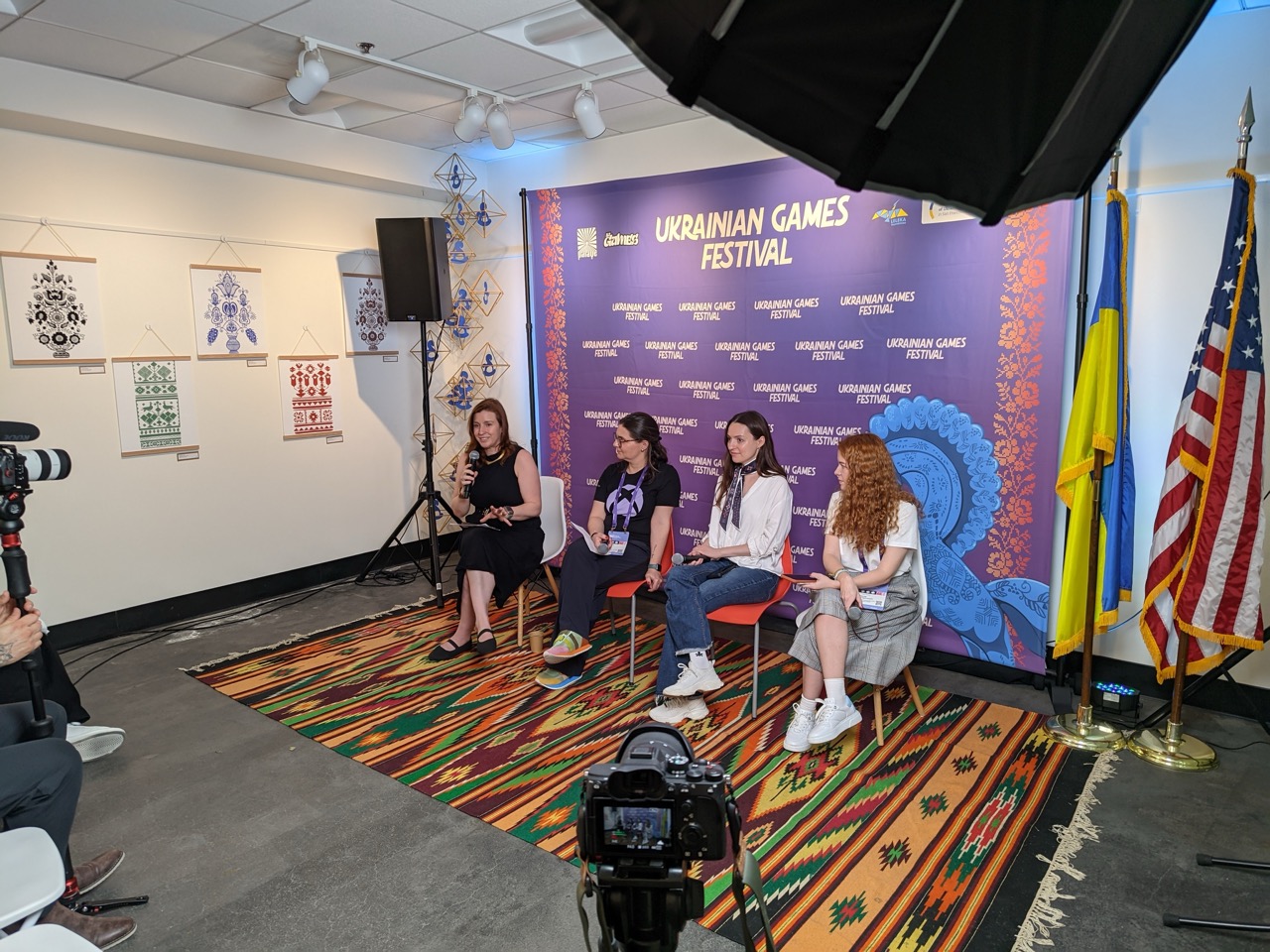 Photo from Ukrainian Games Festival in San Francisco 2026